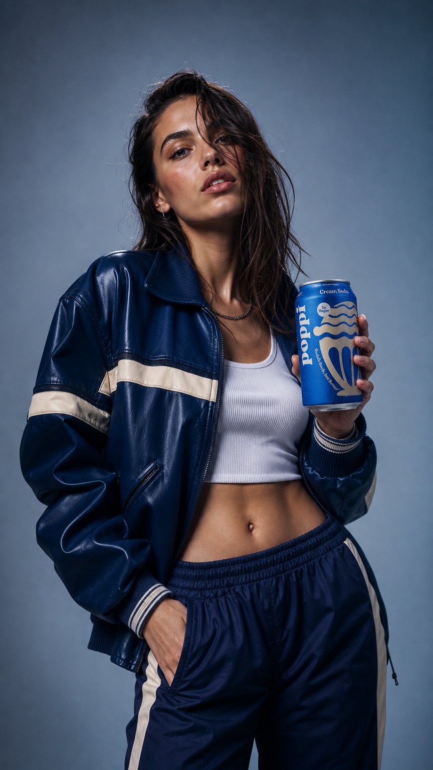 AI product shot of Cream Soda
