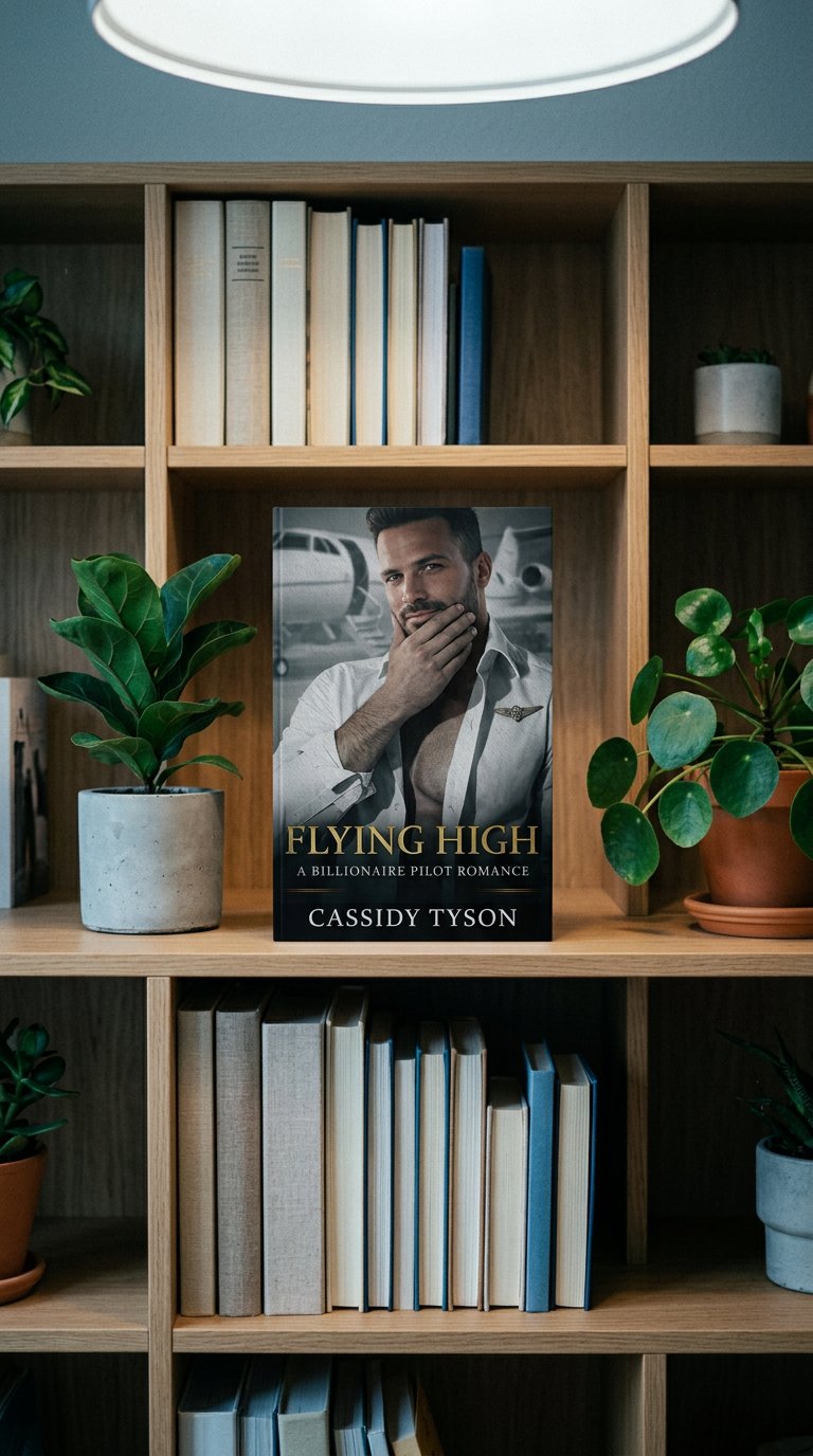 AI product shot of Flying High: A Billionaire Pilot Romance