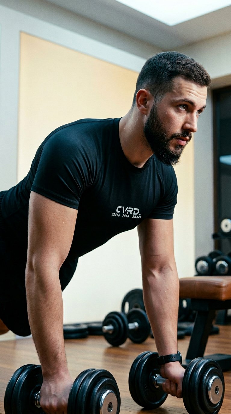AI product shot of Compression T-Shirt