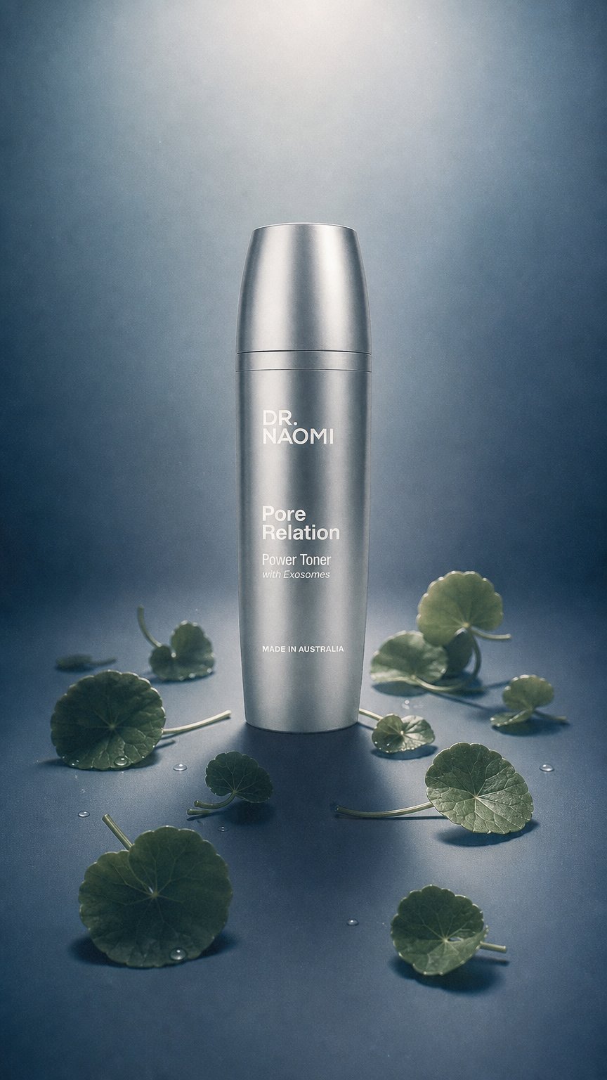 AI product shot of Pore Relation (with Exosomes)