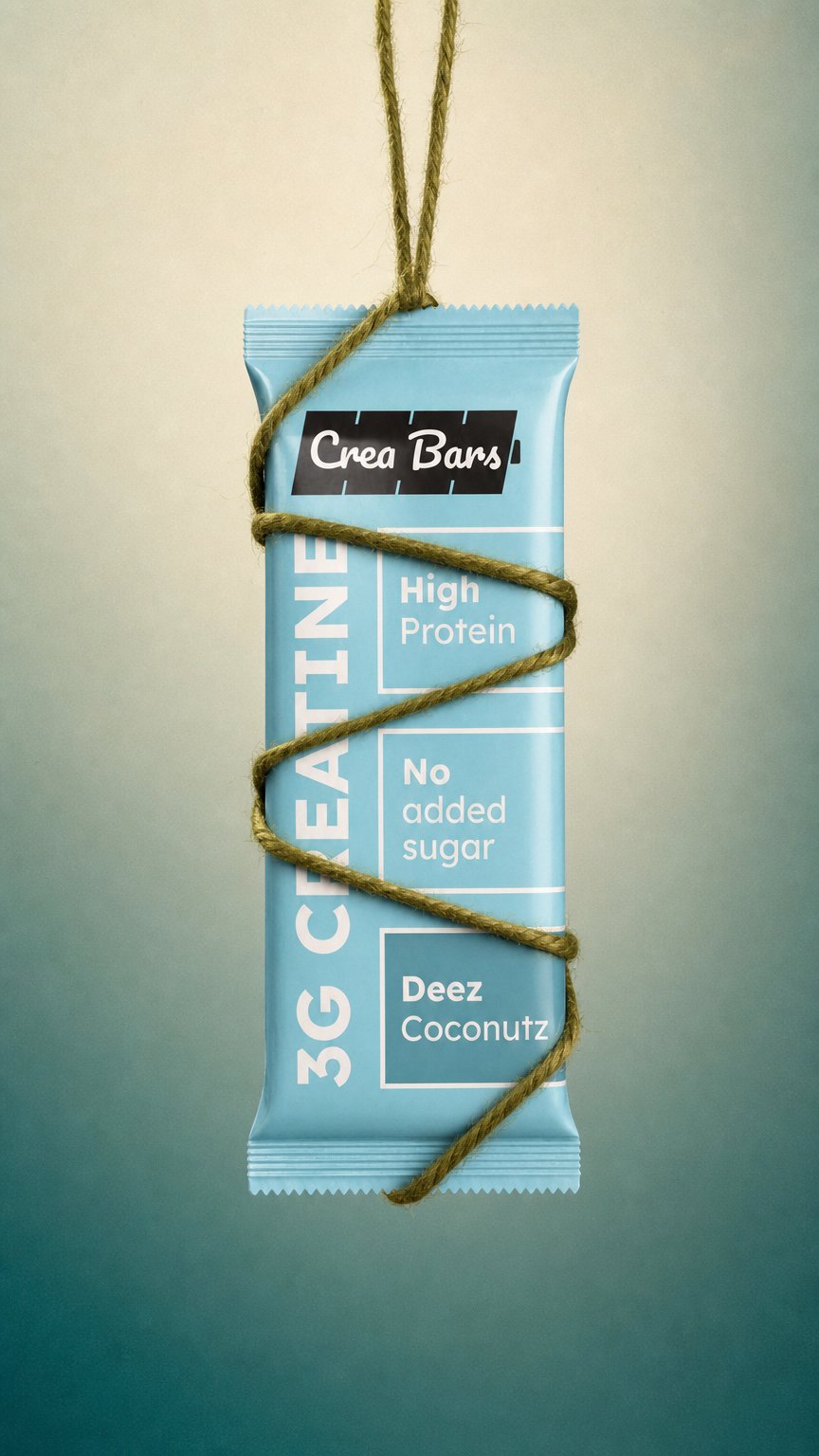 AI product shot of Deez Coconutz