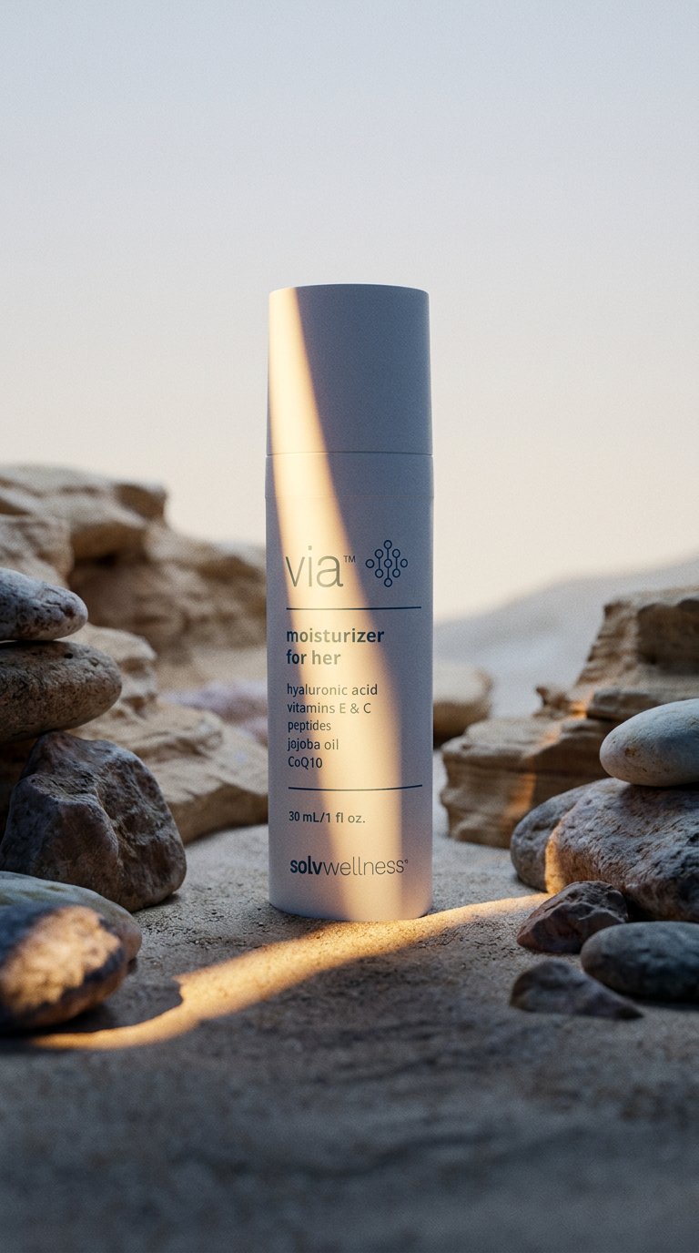 AI product shot of via