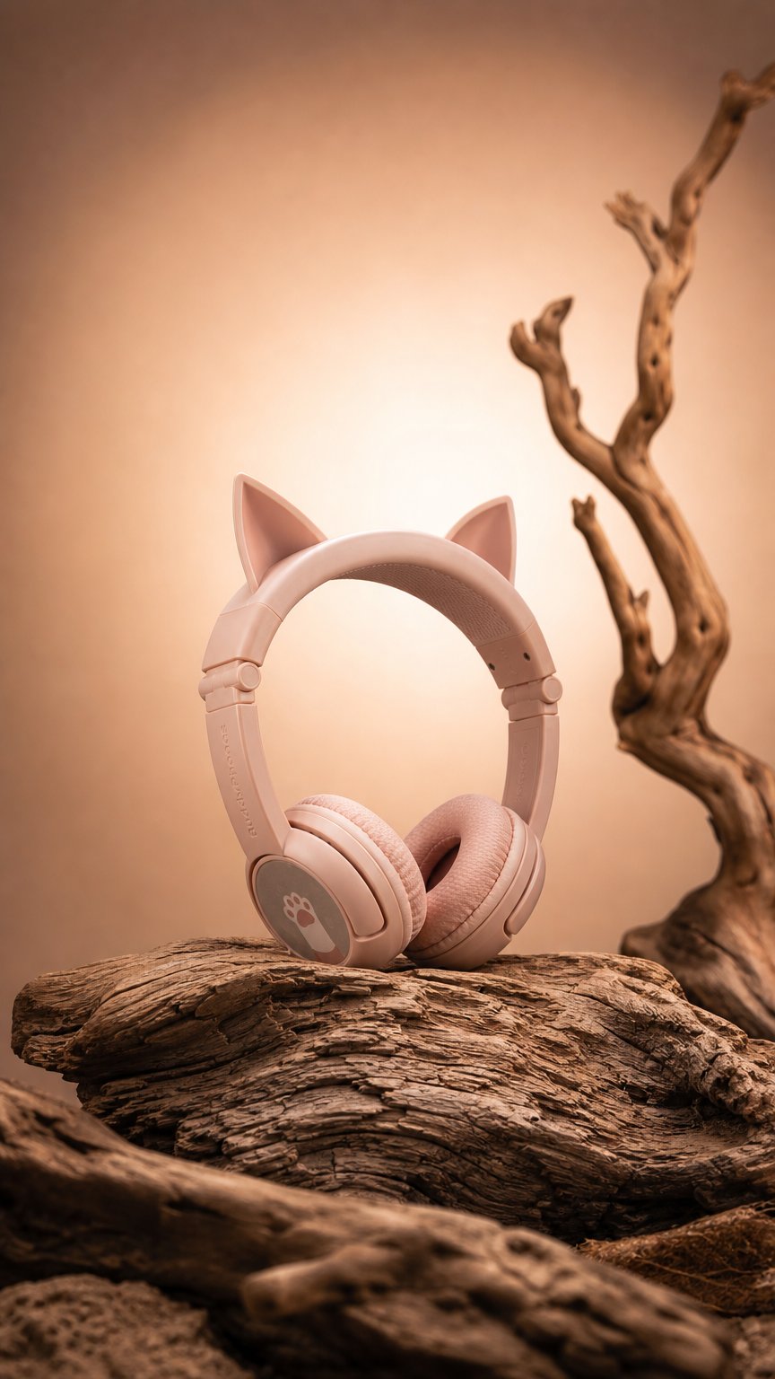 AI product shot of BuddyPhones PlayEars+