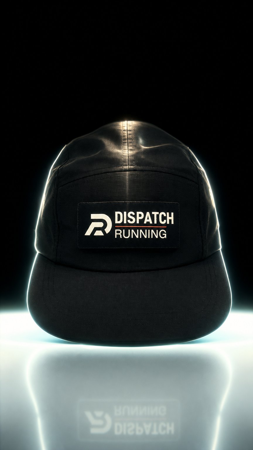 AI product shot of DR1 Core Hat (Includes Dispatch Running Patch)