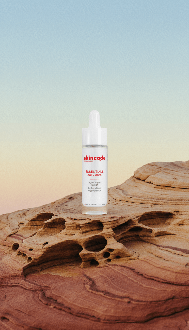 AI product shot of hydro repair serum
