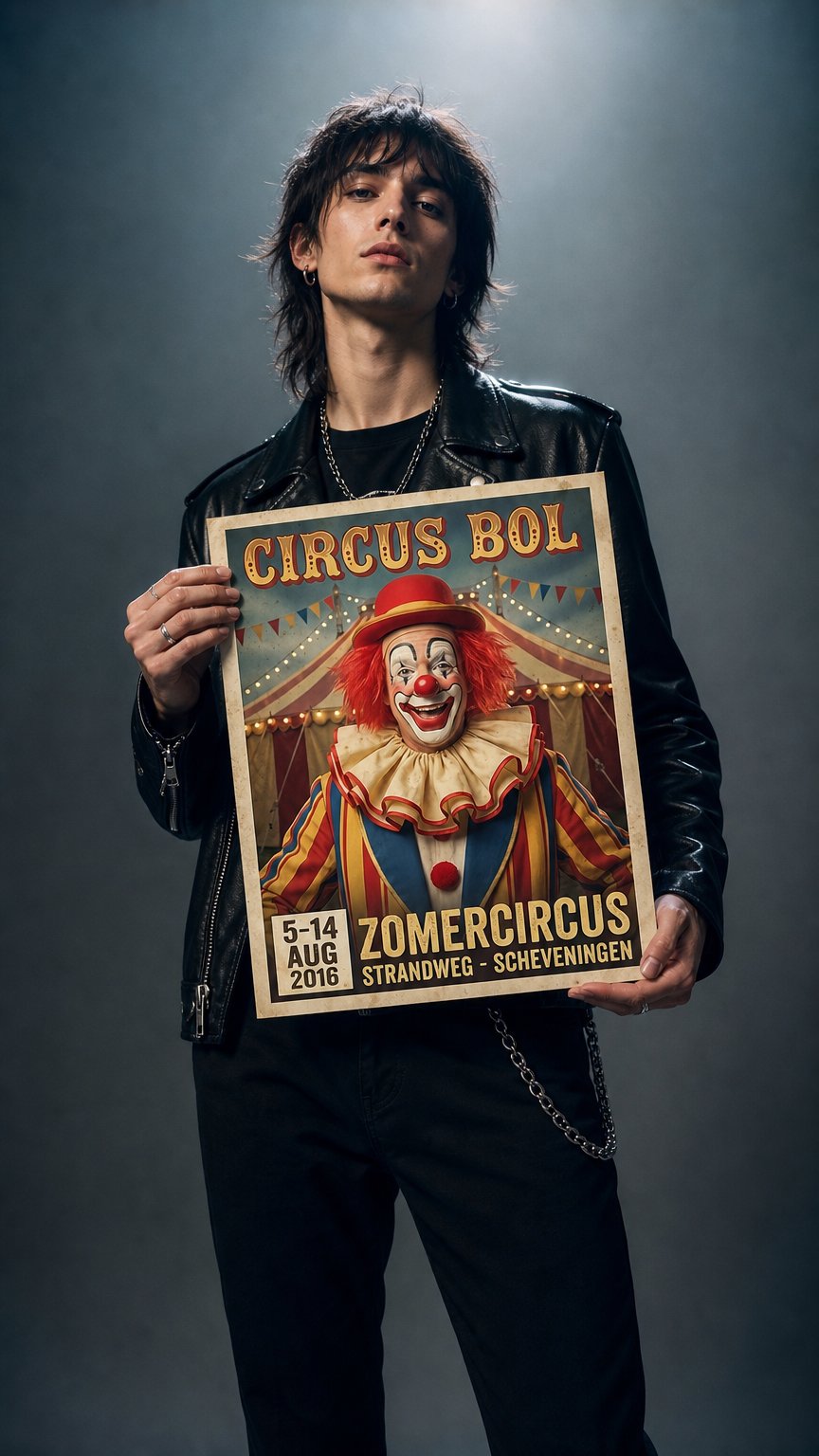 AI product shot of circus BOL