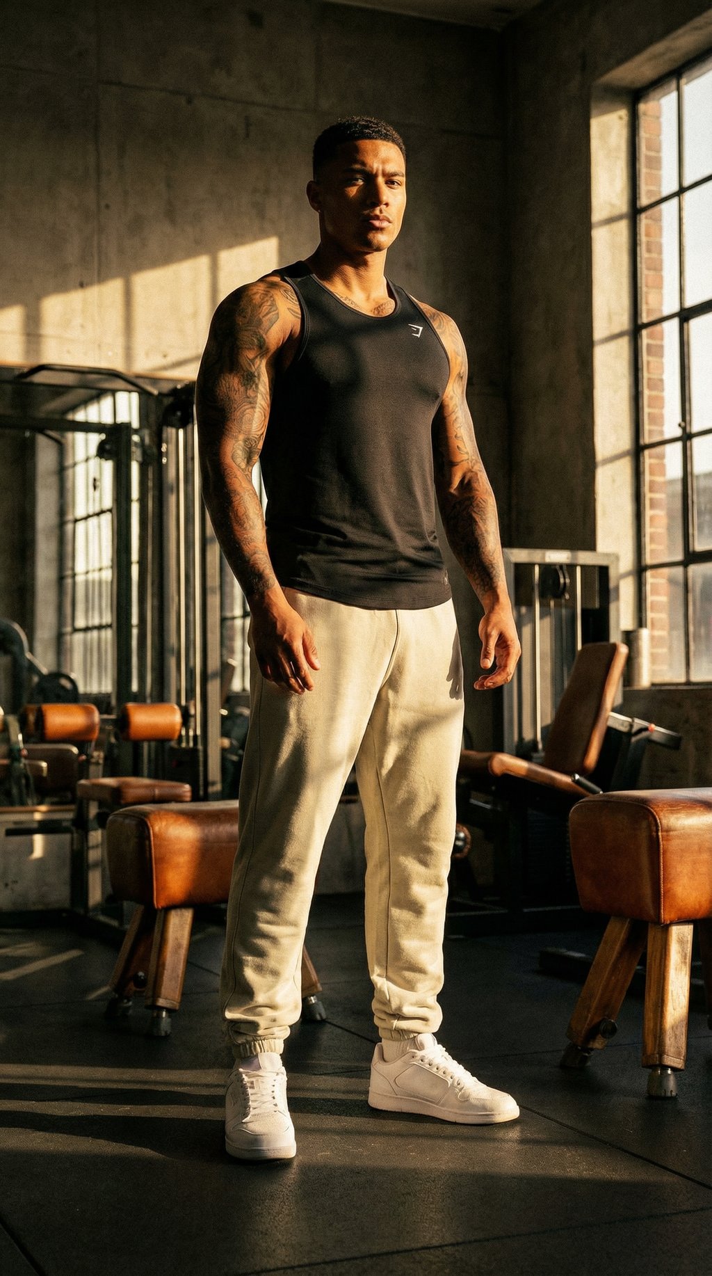 AI product shot of Essential Oversized Joggers