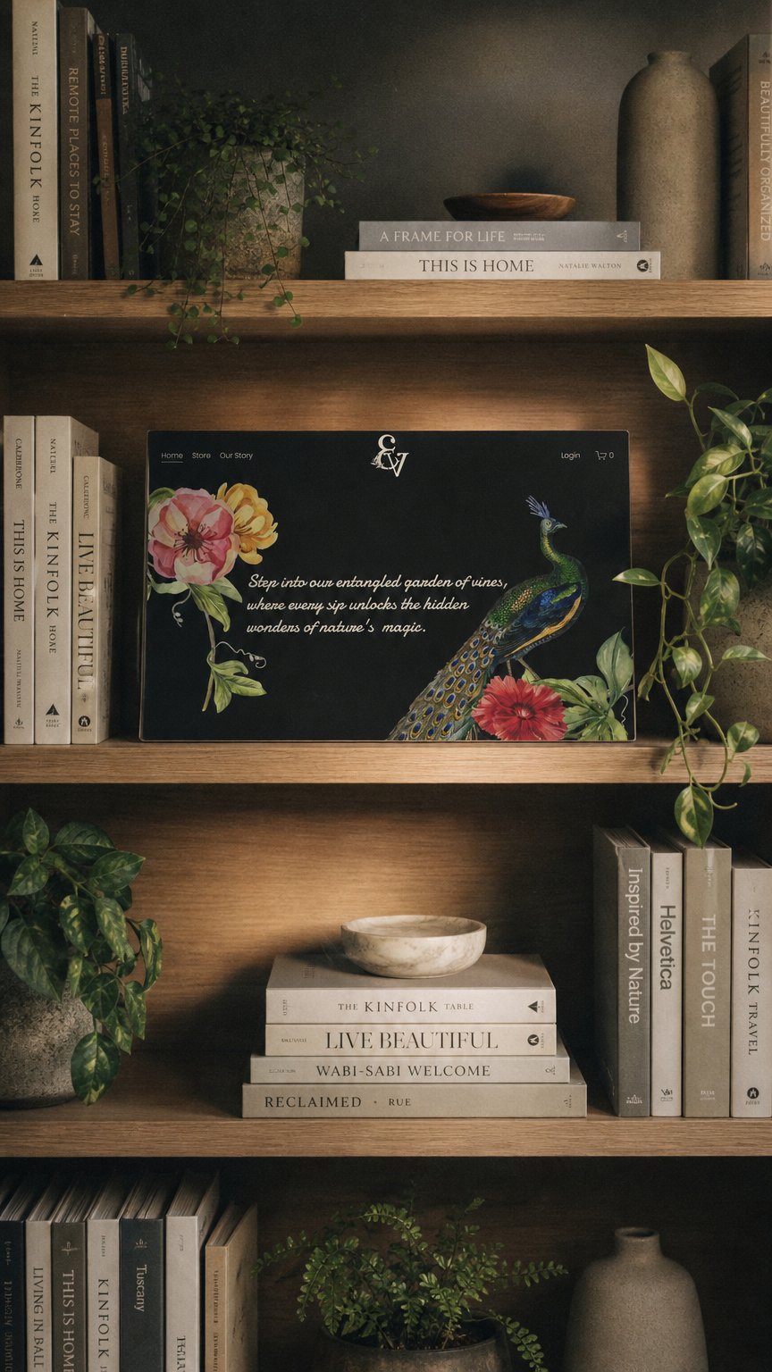AI product shot of Entangled Vines Case Study