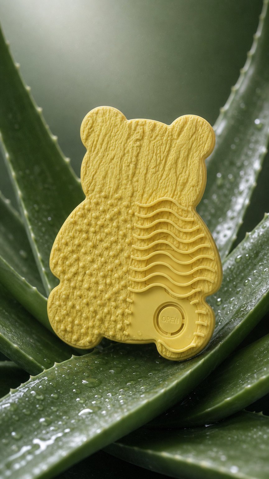 AI product shot of BareBack Scrubber