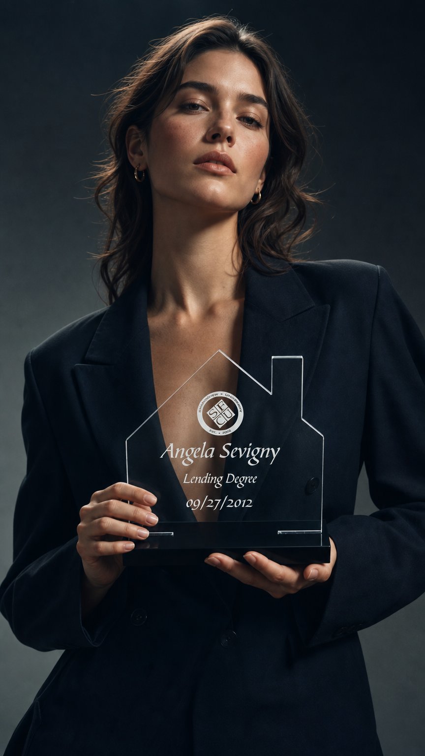 AI product shot of CNS Acrylic House Award