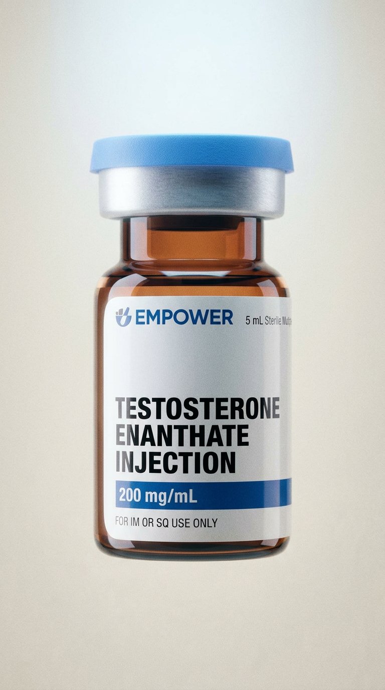 AI product shot of Testosterone Enanthate Injection