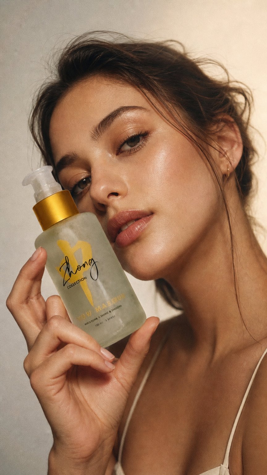 AI product shot of Zhong Collection Skincare