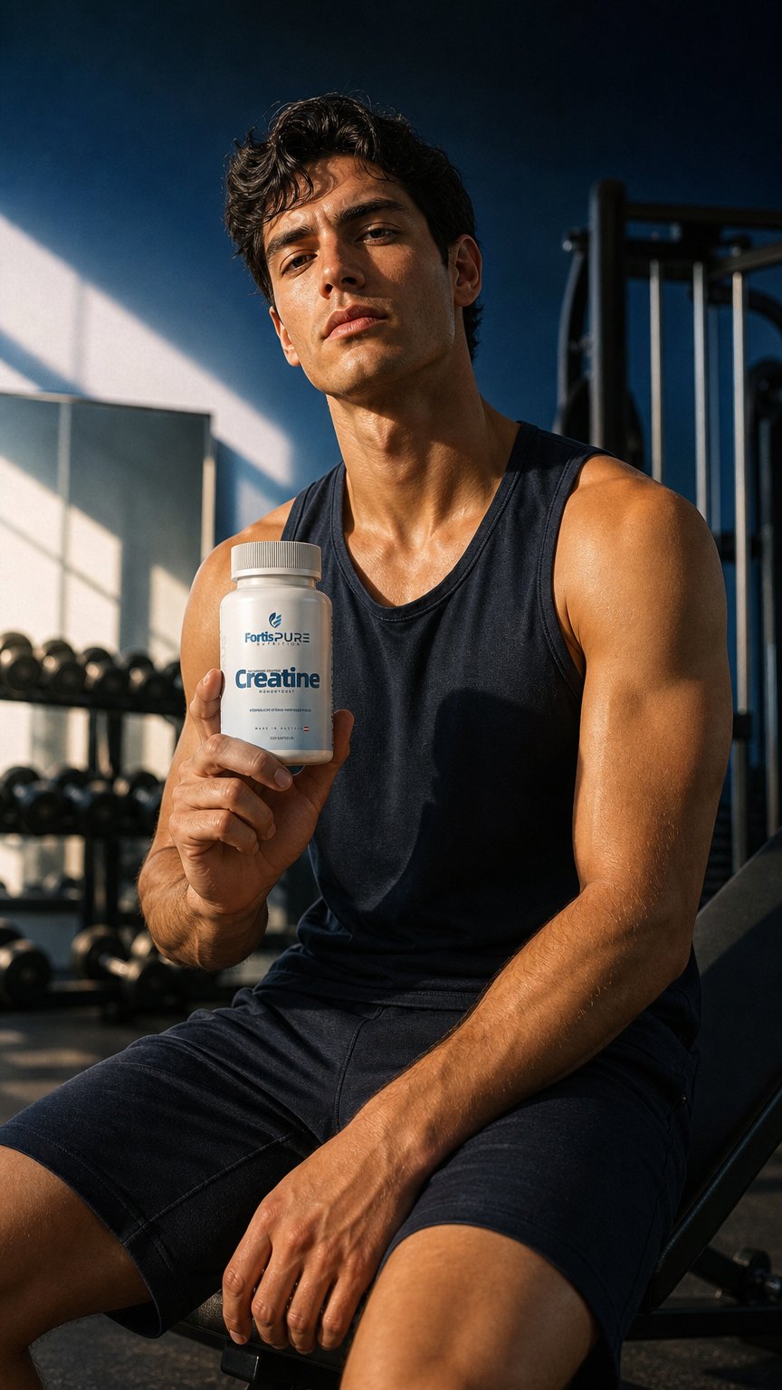 AI product shot of CREATINE + EAA