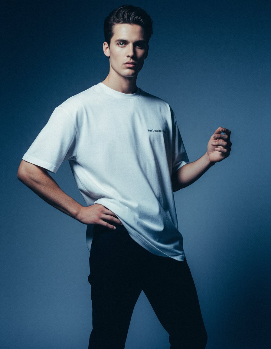 AI product shot of Millet | White - T-shirts