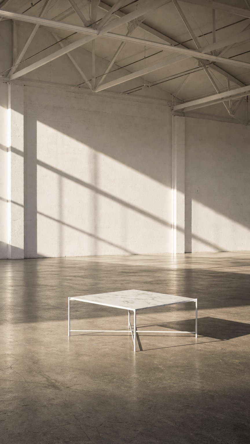 AI product shot of Marble Coffee Table Harry