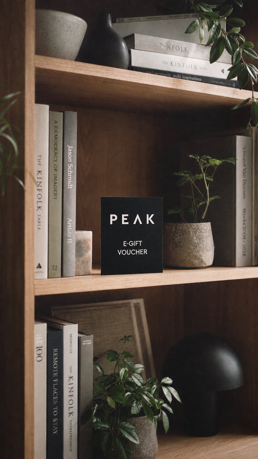 AI product shot of Peak Active Gift Voucher