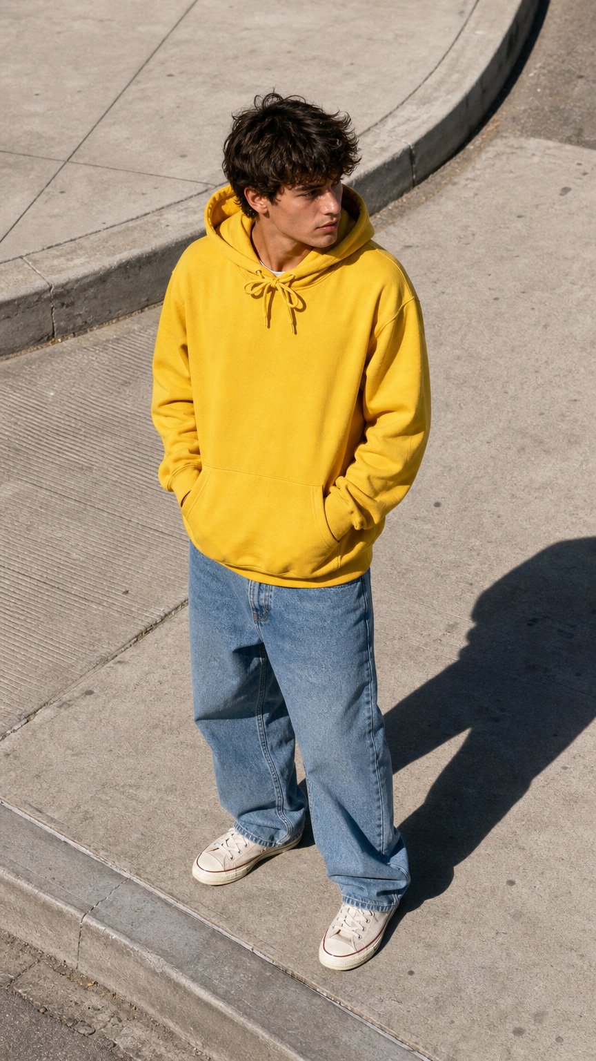 AI product shot of MÖKSHA Tribe Hoodie.