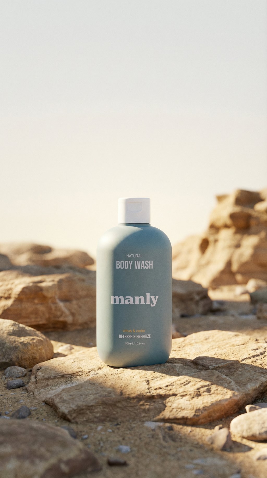 AI product shot of Body Wash