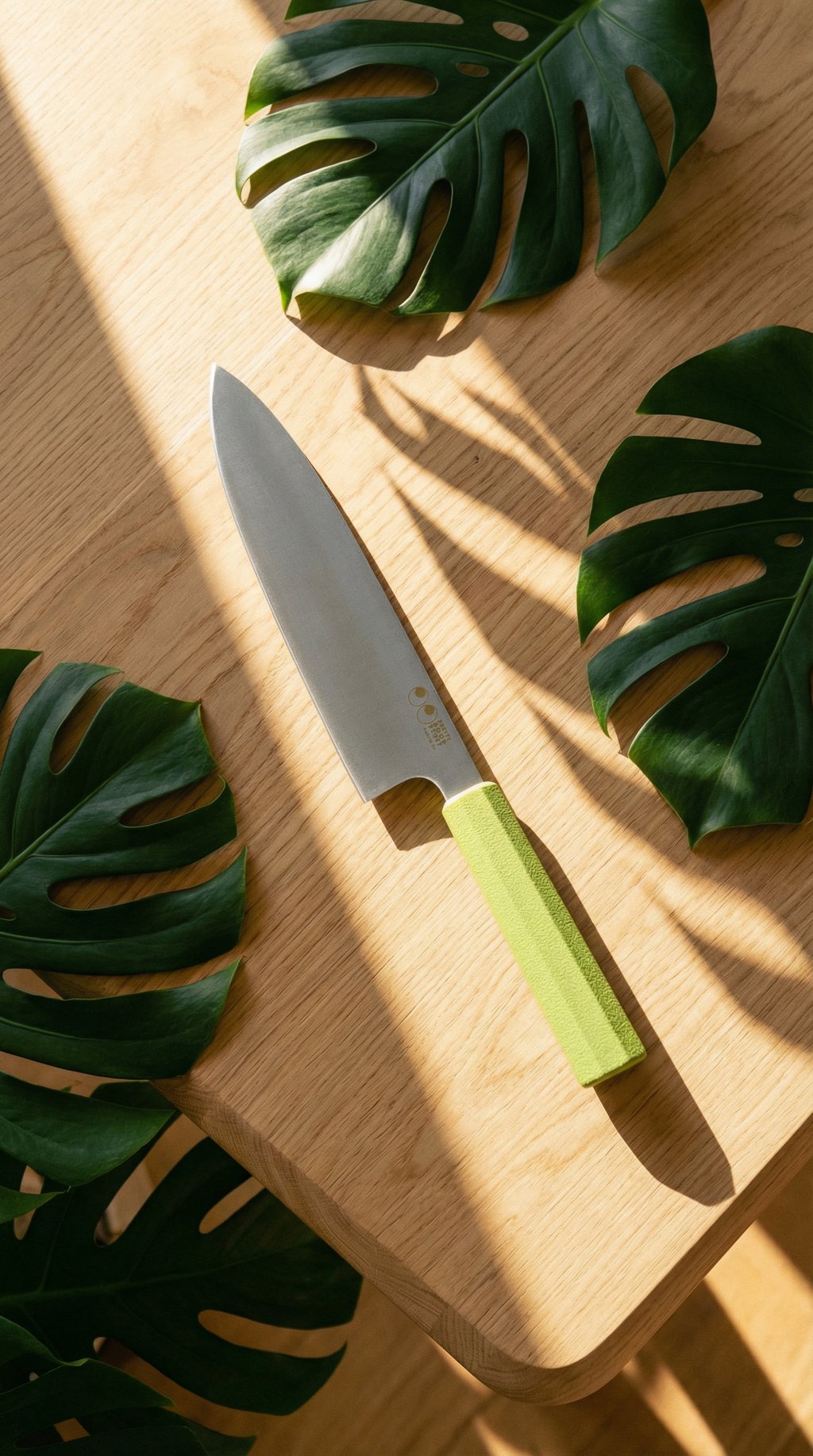 AI product shot of Pretty Good Gyuto Green