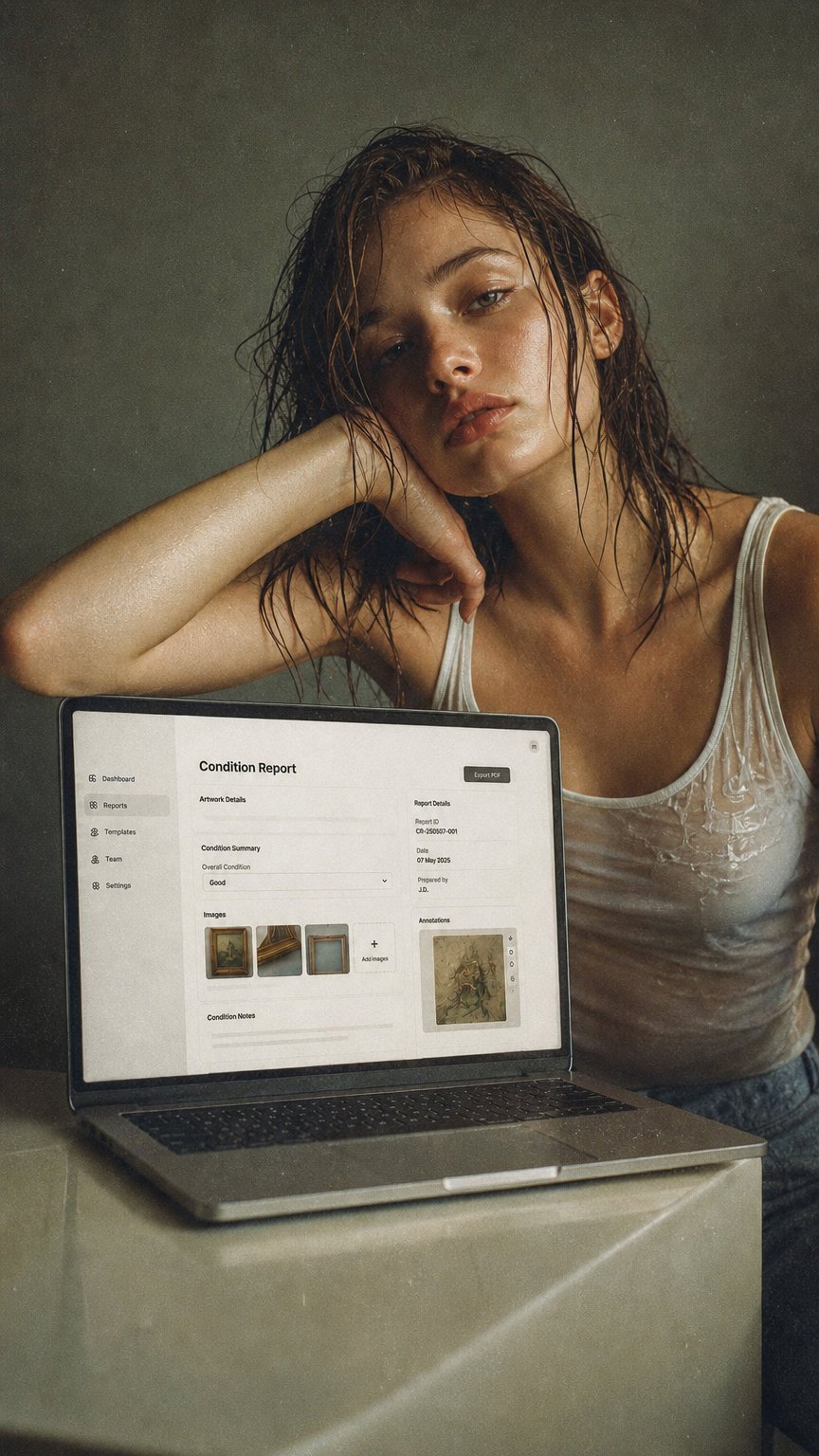 AI product shot of Condit Condition Reports