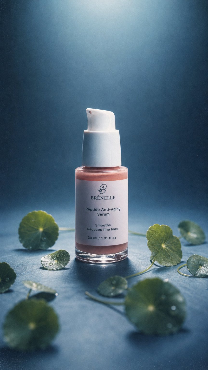AI product shot of Peptide Anti-Aging Serum