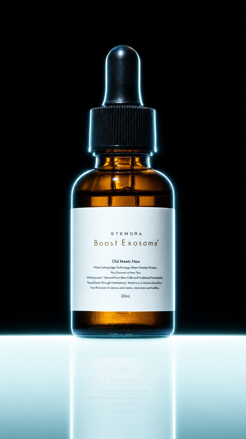 AI product shot of STEMORA(ステモーラ) ブーストEXO美容液