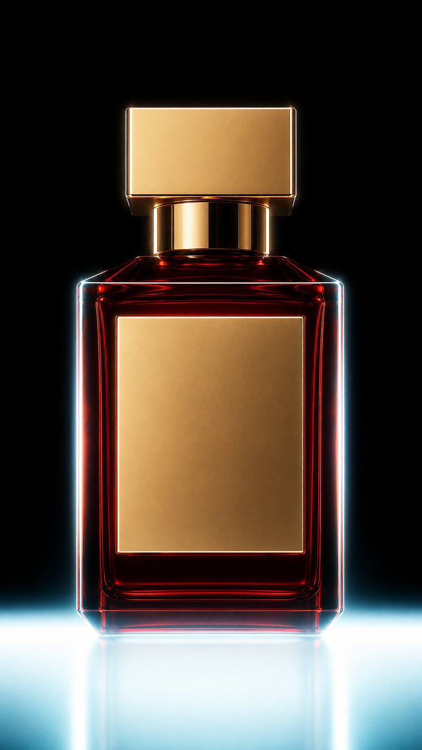AI product shot of SULTÁN Amber Saffron