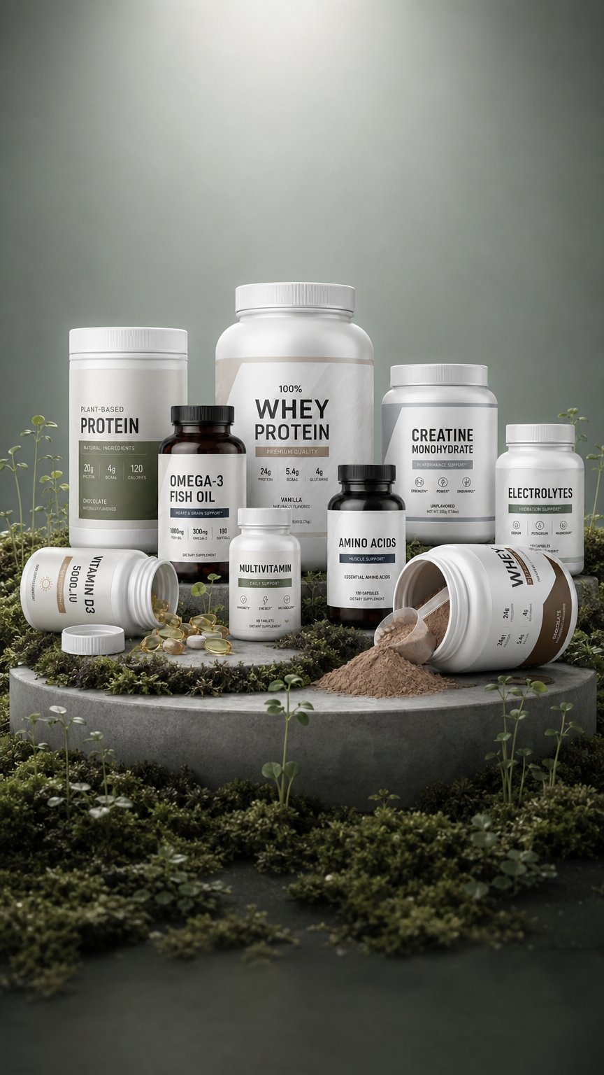 AI product shot of REVOLVE Daily Nutrition System