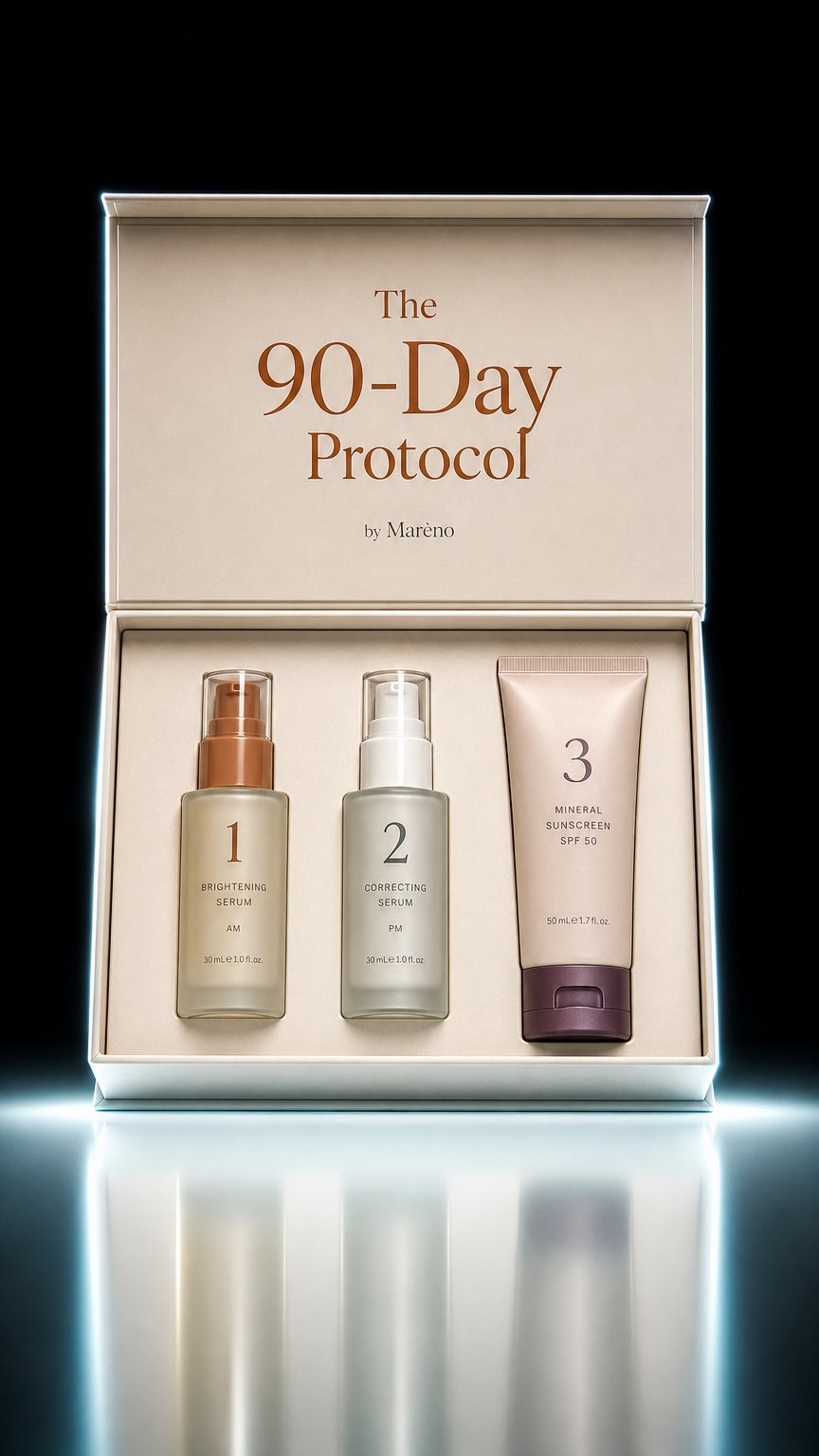 AI product shot of The MARÈNO 90-Day Protocol