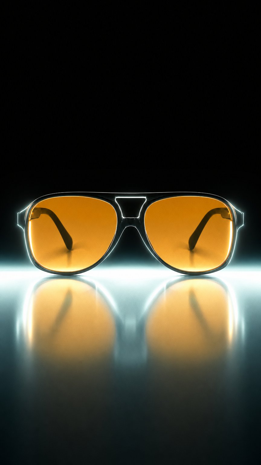 AI product shot of Aviator Unisex Sunglasses