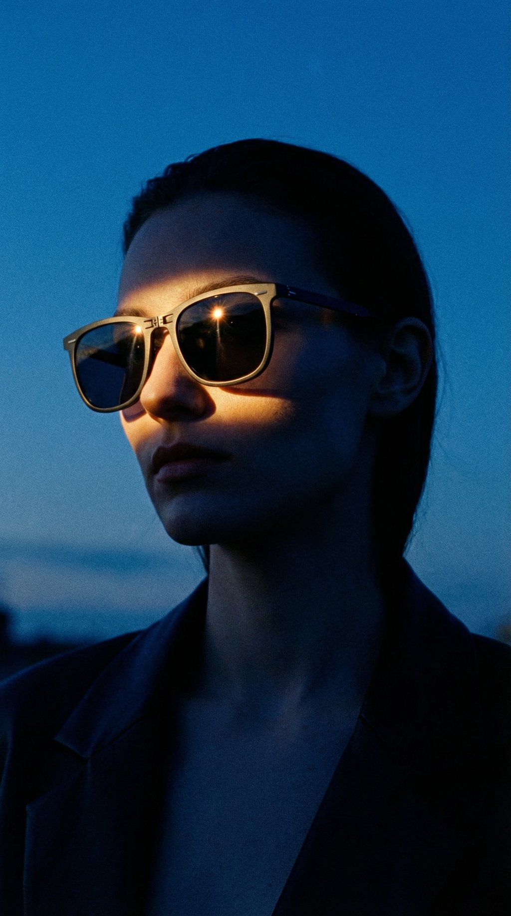 AI product shot of Neil Folding Sunglasses