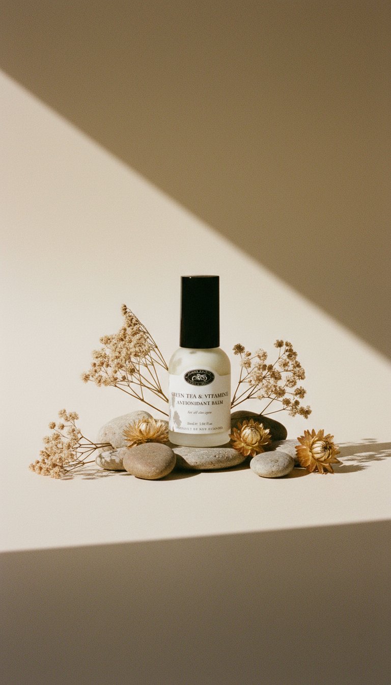 AI product shot of Rosehip & Vitamin C Regenerative Serum