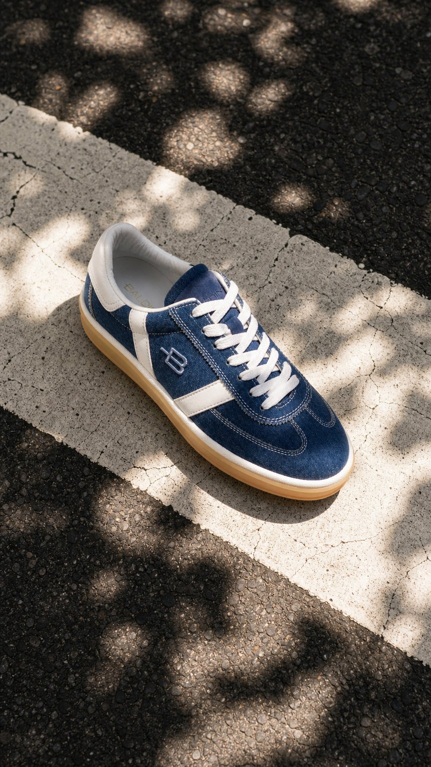 AI product shot of סניקרס ג'ינס
