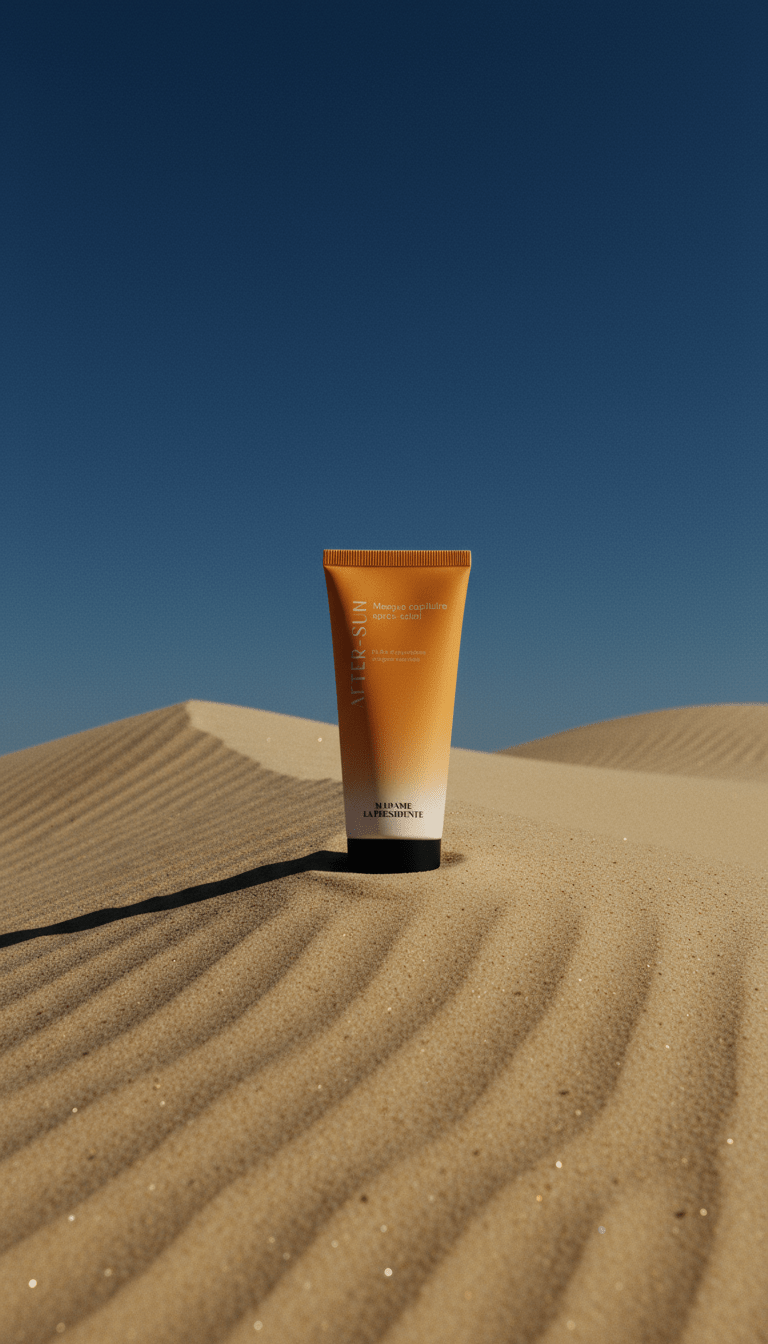AI product shot of Masque cheveux Après Soleil - After-Sun
