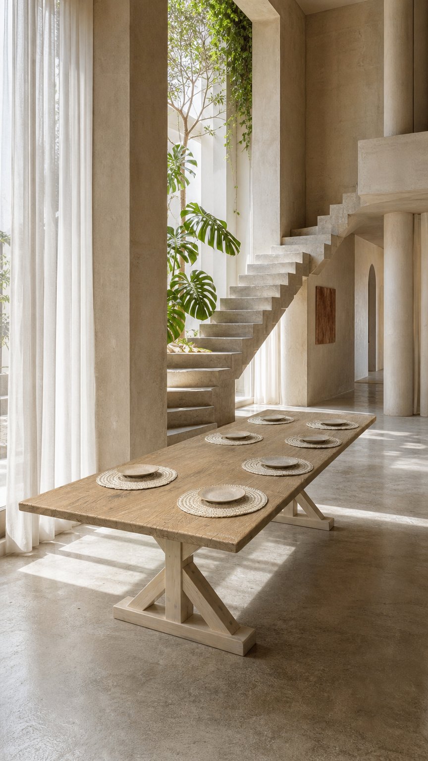 AI product shot of Reclaimed Elm Table