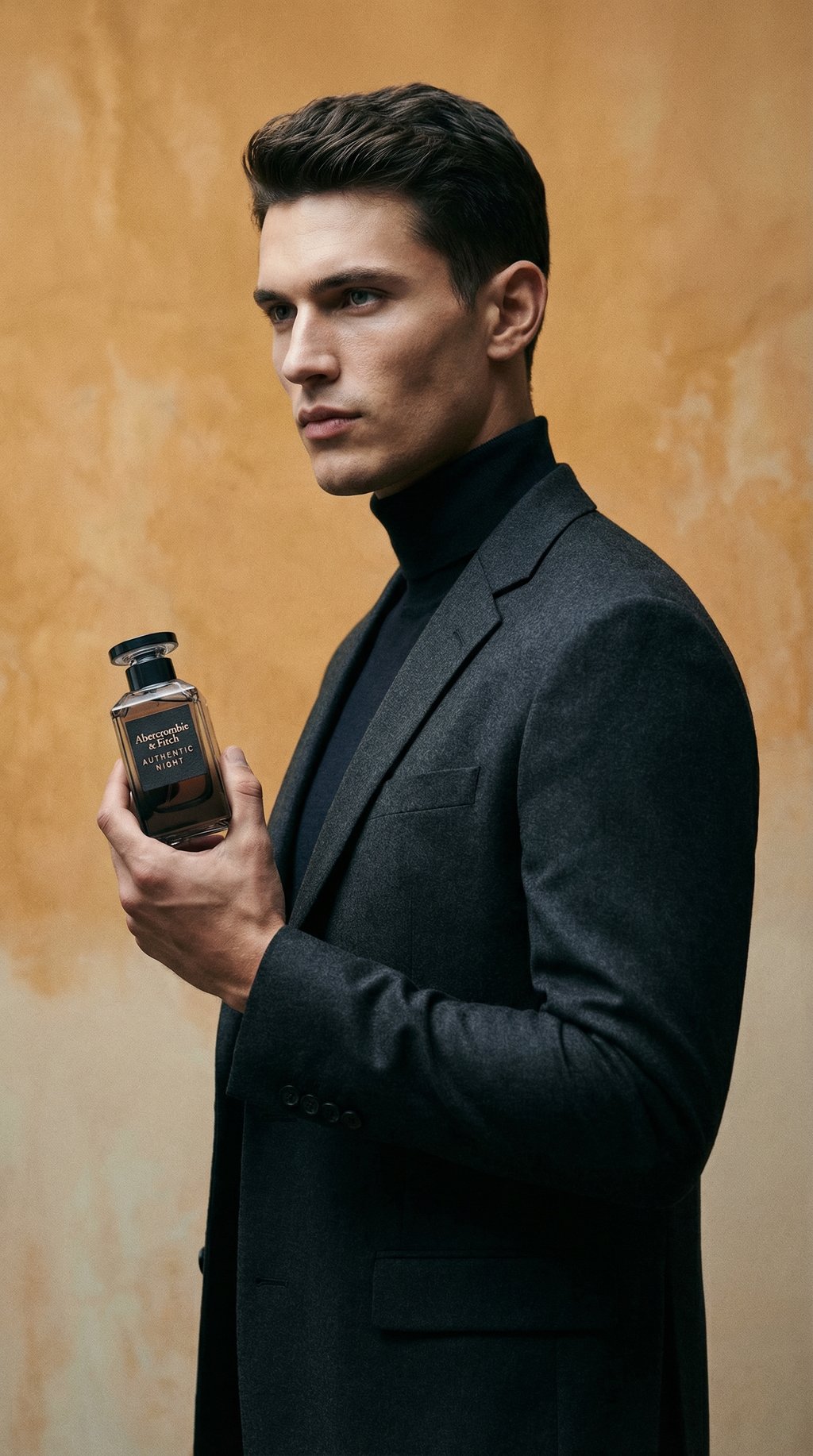 AI product shot of Abercrombie and Fitch Men's Authentic Night EDT Spray 3.4 oz Fragrances