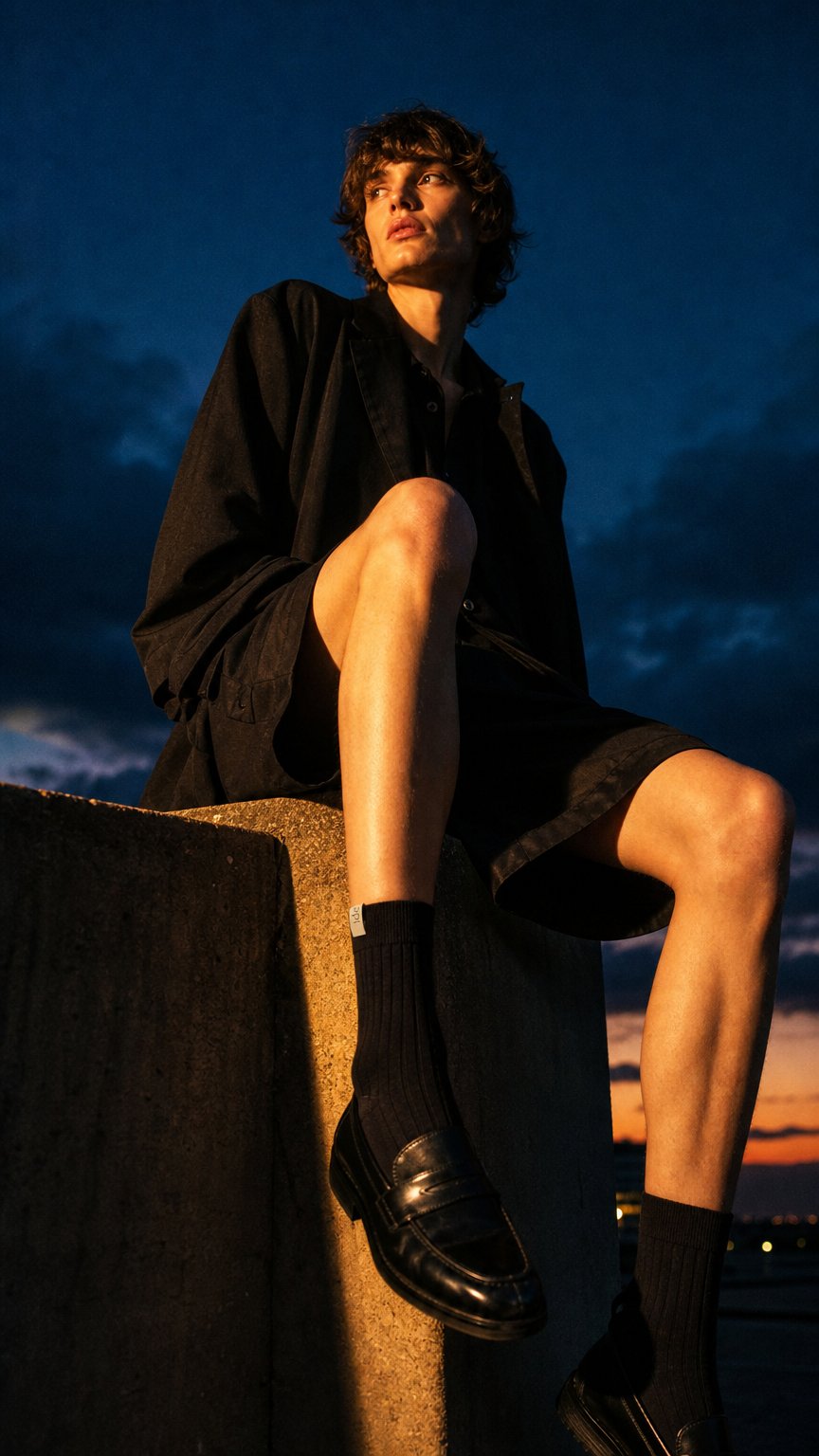 AI product shot of BIO Cotton black