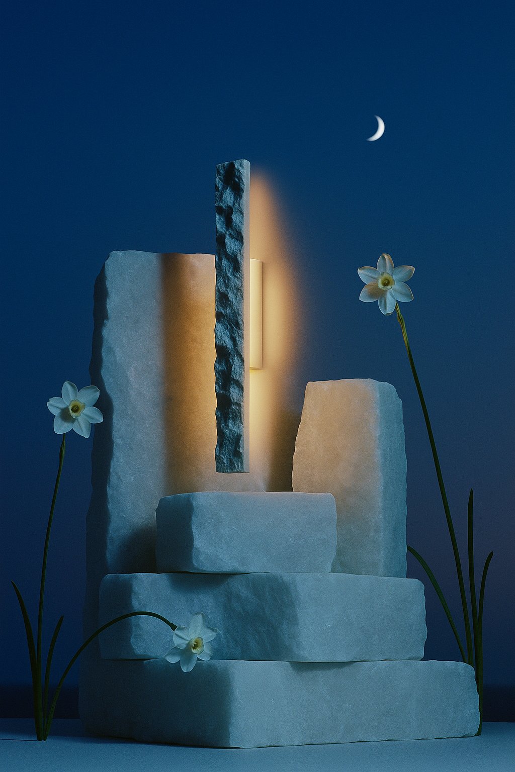 AI product shot of CARST Wall Sconce