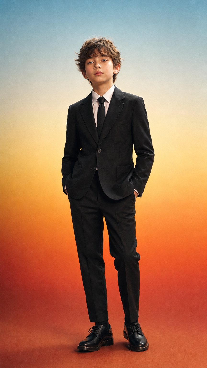 AI product shot of Boys School Eco-Blazer
