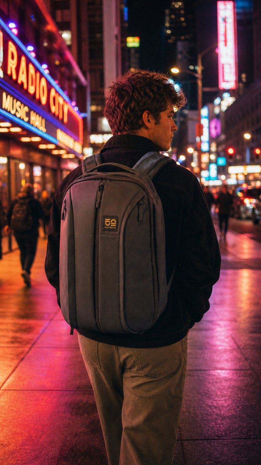 AI product shot of Steady 26L Travel Diaper Backpack