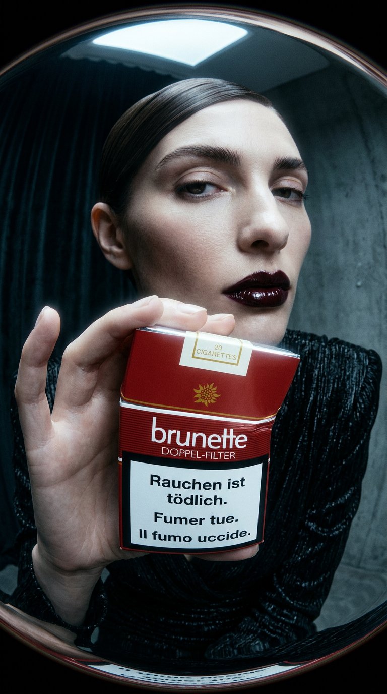 AI product shot of Brunette Doppel-Filter Soft