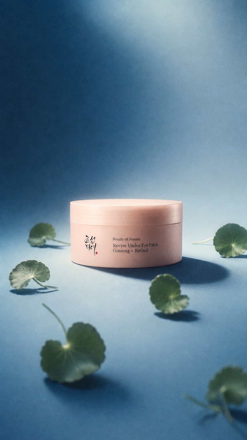 AI product shot of BEAUTY OF JOSEON - Revive Under Eye Patch : Ginseng + Retinal - 93g / 60pcs
