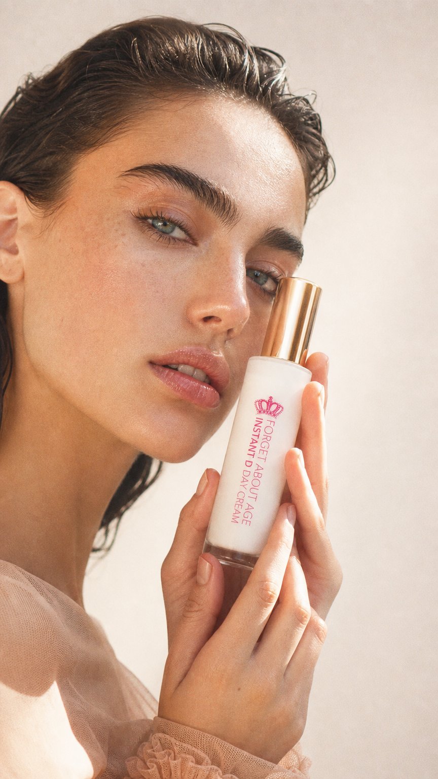 AI product shot of Instant D Day Cream