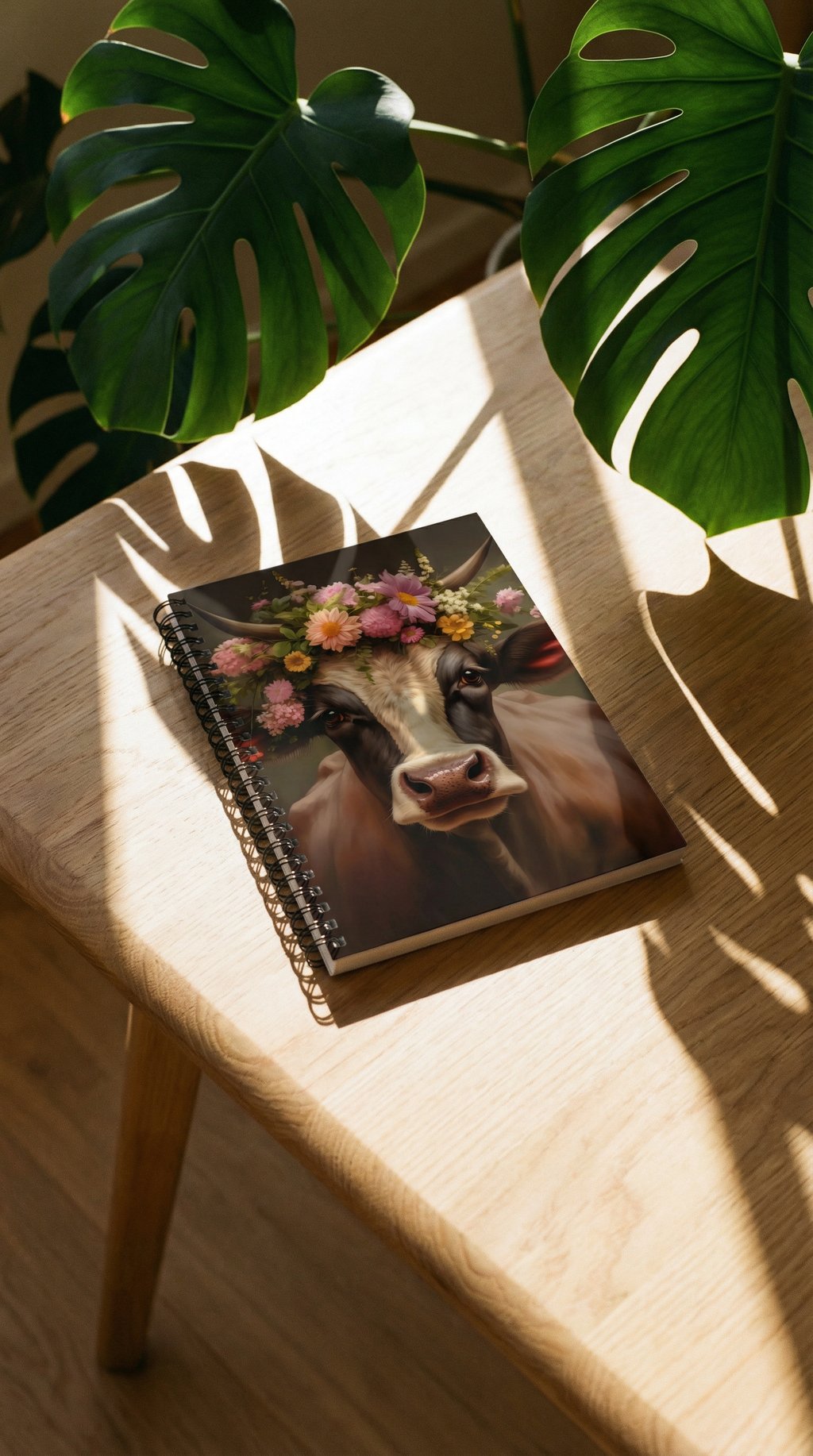 AI product shot of Spiral Notebook - Ruled Line