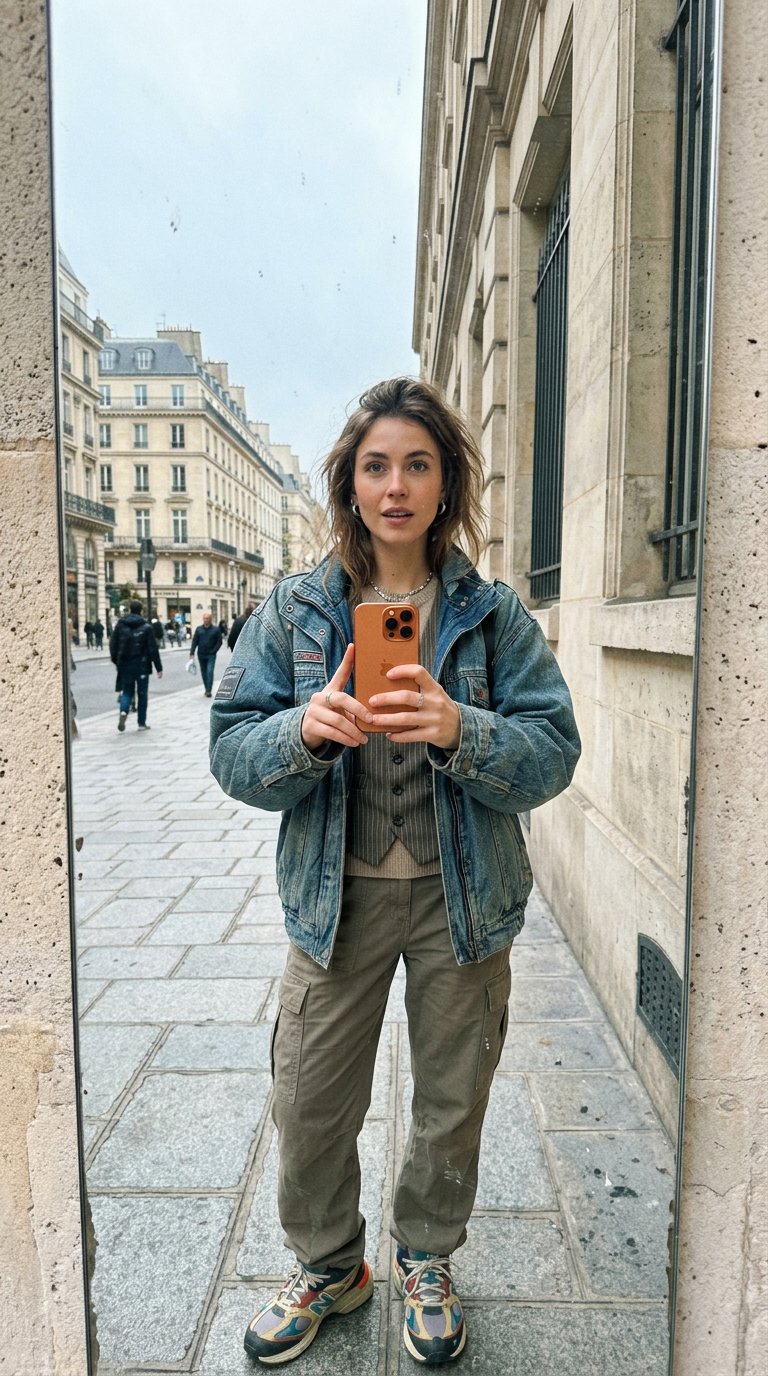 AI product shot of iPhone 17 Pro