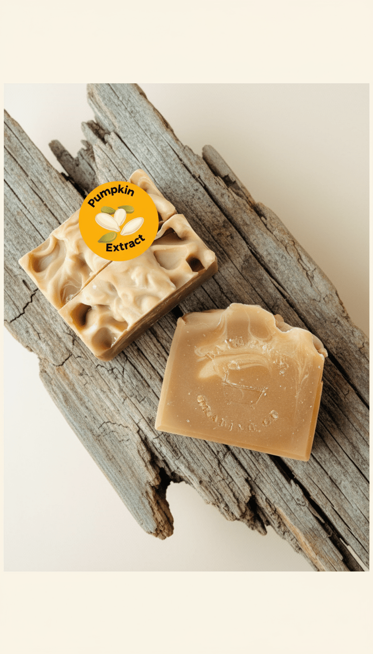 AI product shot of Pumpkin Sandalwood Botanical Blend