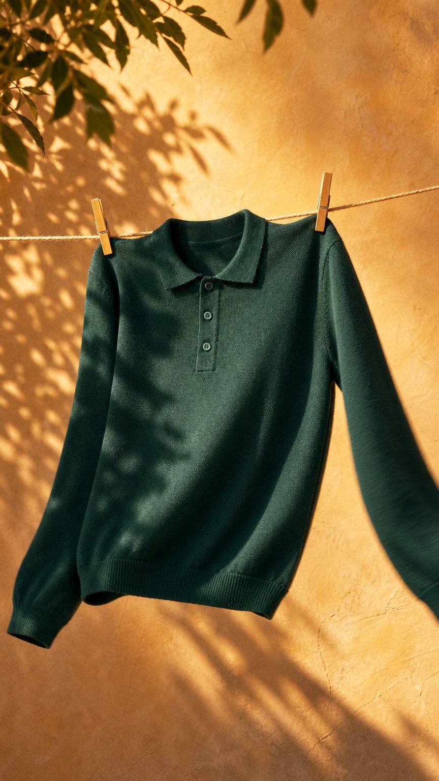 AI product shot of Pull col polo Garçon