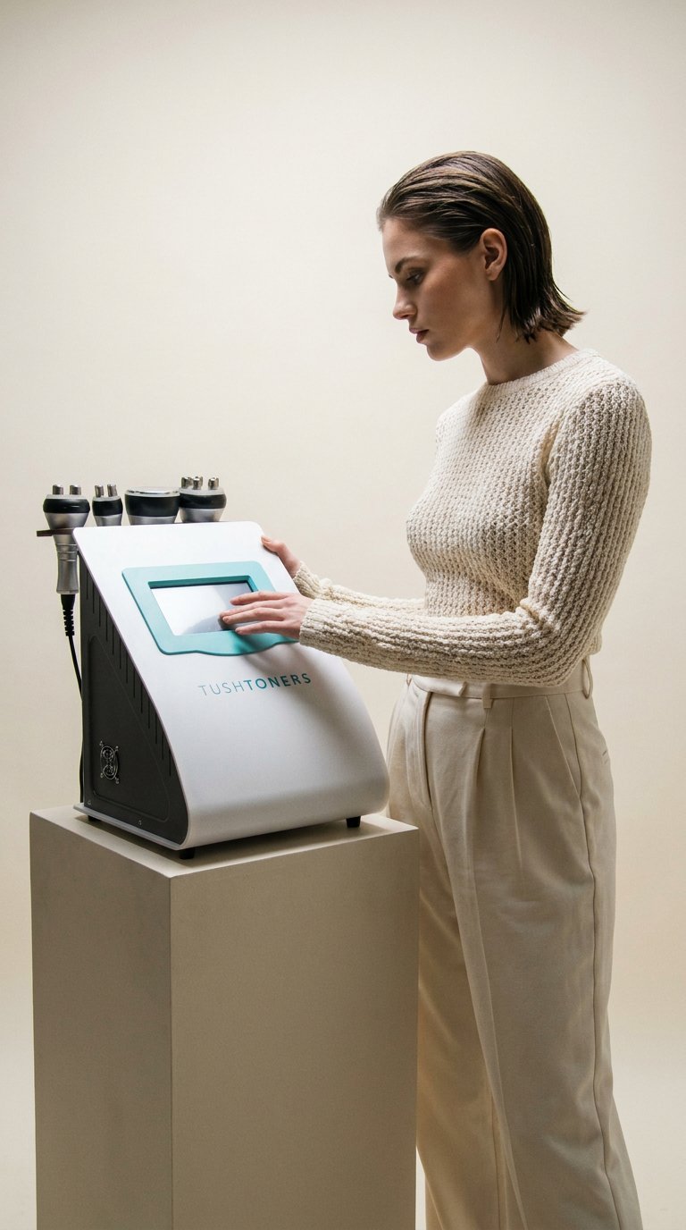 AI product shot of TushToners At-Home Body Contouring Solution!