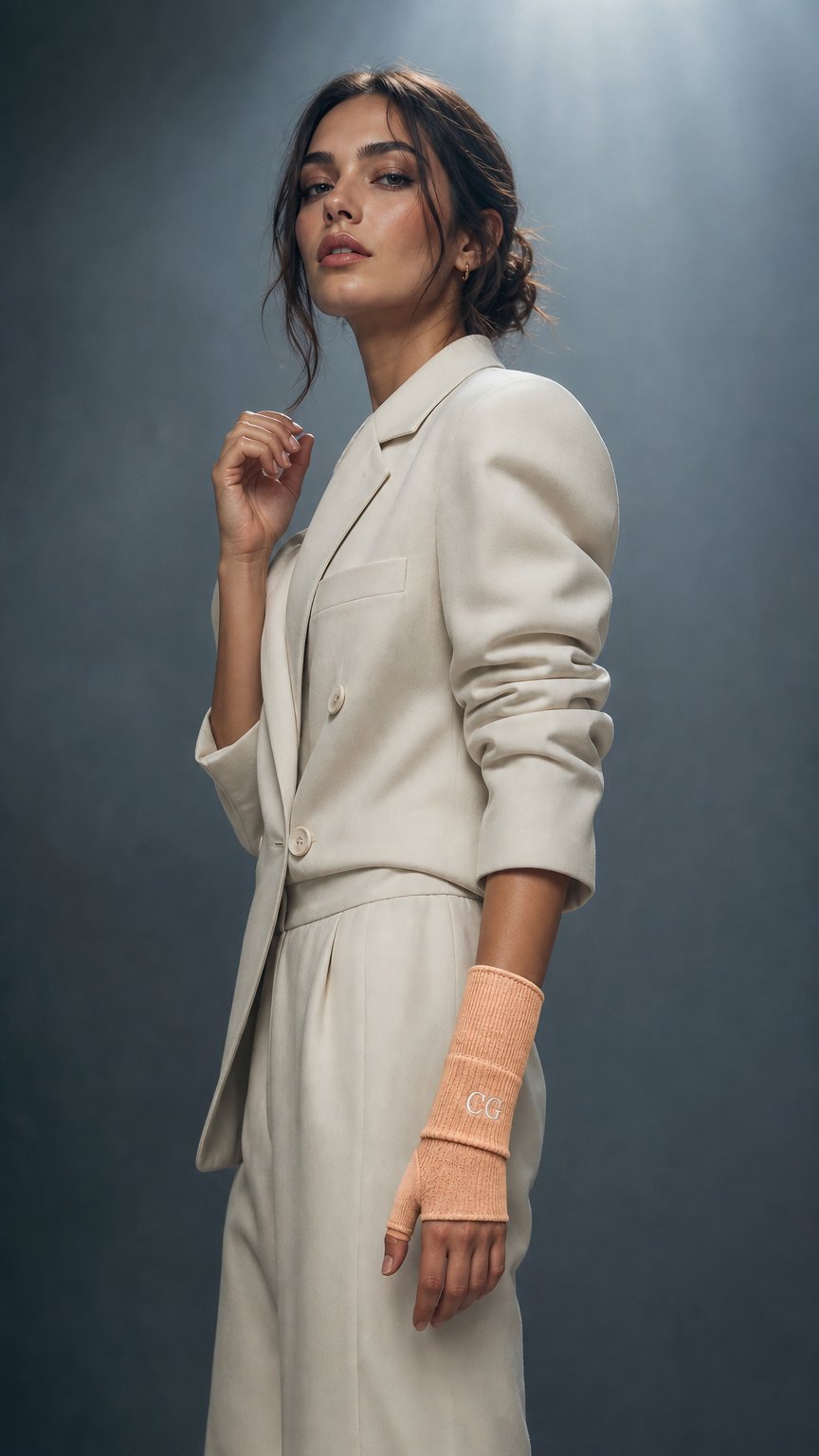 AI product shot of The Knitter's Thumb Stabilizer