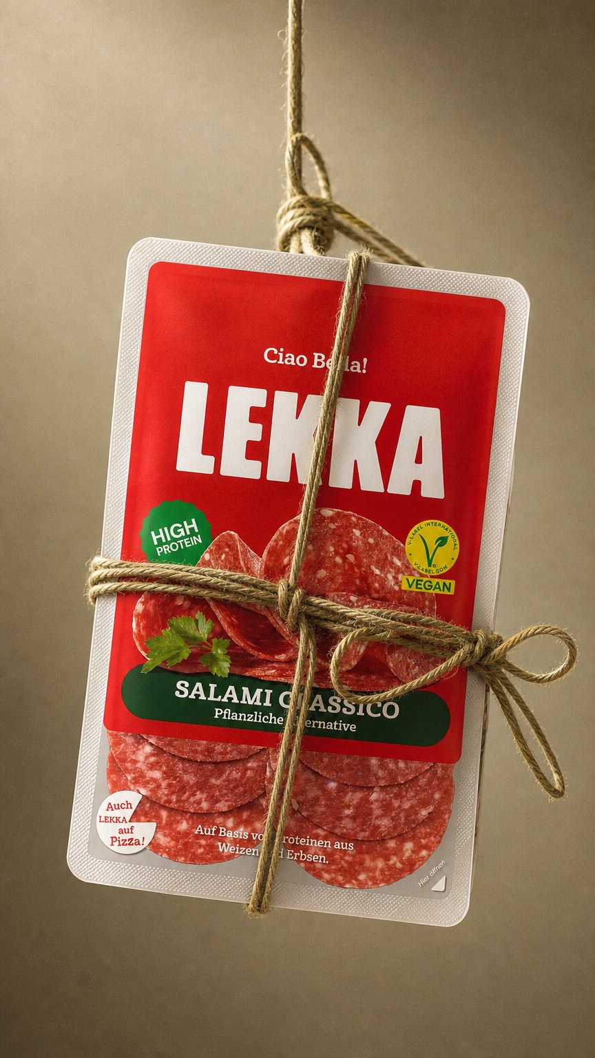 AI product shot of LEKKA Pflanzliche Alternativen